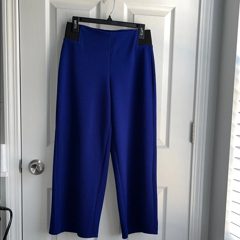 Soho Apparel Royal Blue Wide Leg Pants. Size S - Picture 1 of 6